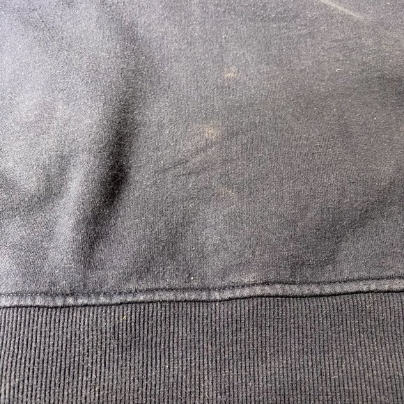 Vintage Fila Sweater F-Box Women Medium M Navy Blue Hoodie Full Zip Spell Out - Picture 9 of 11